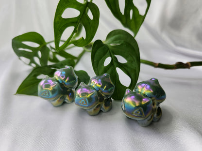 AURA GREEN AVENTURINE BULBASAUR