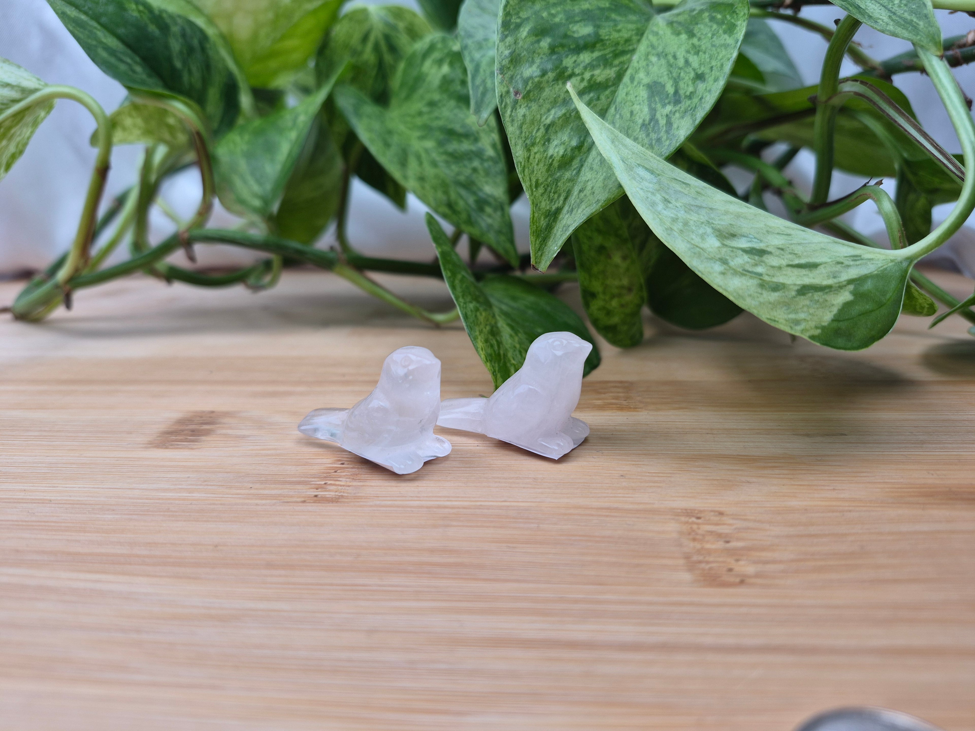 ROSE QUARTZ BIRD