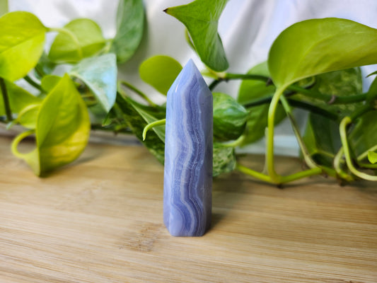 BLUE LACE AGATE TOWER