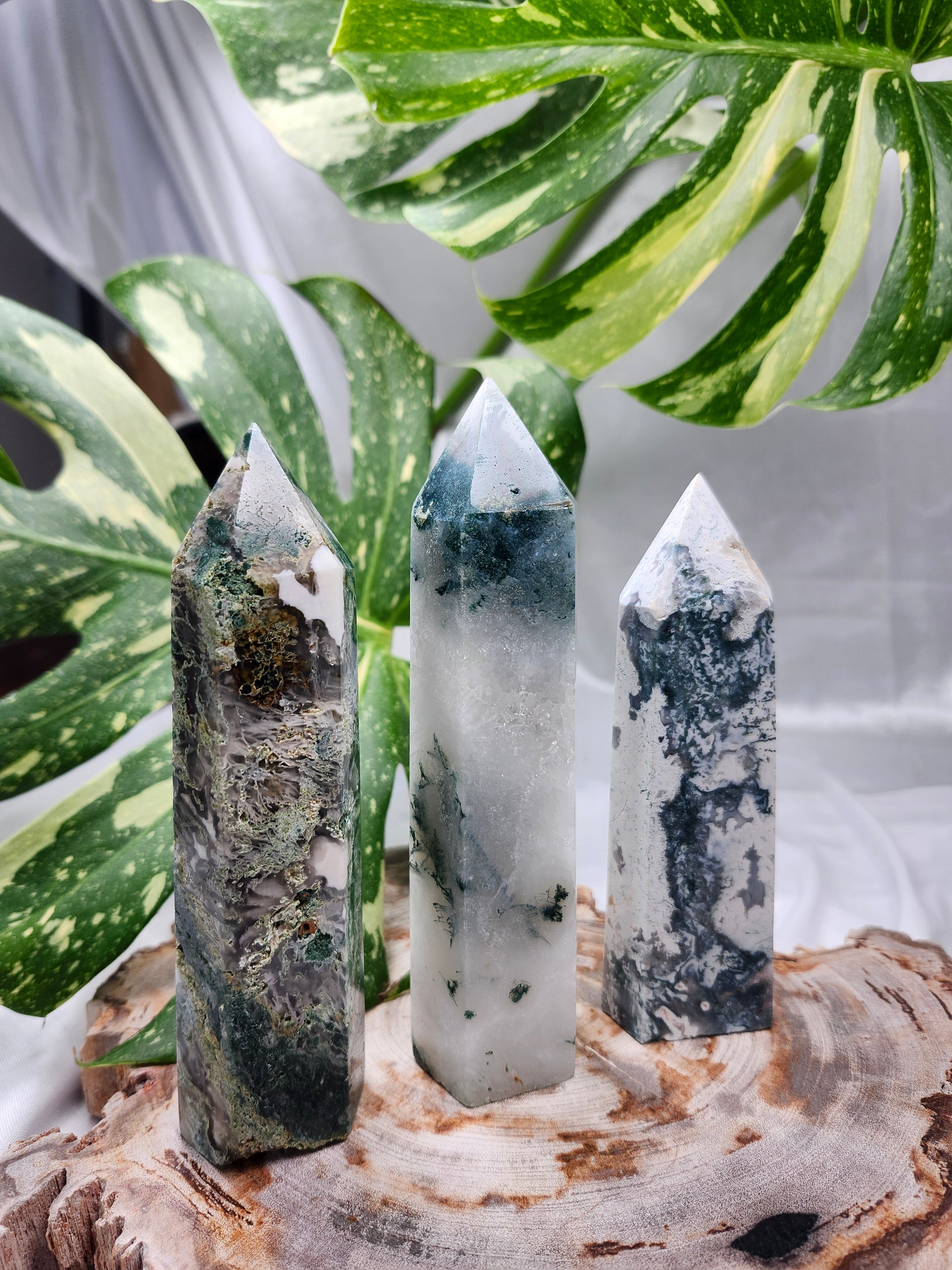 MOSS AGATE TOWER