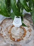 8mm CITRINE BRACELET