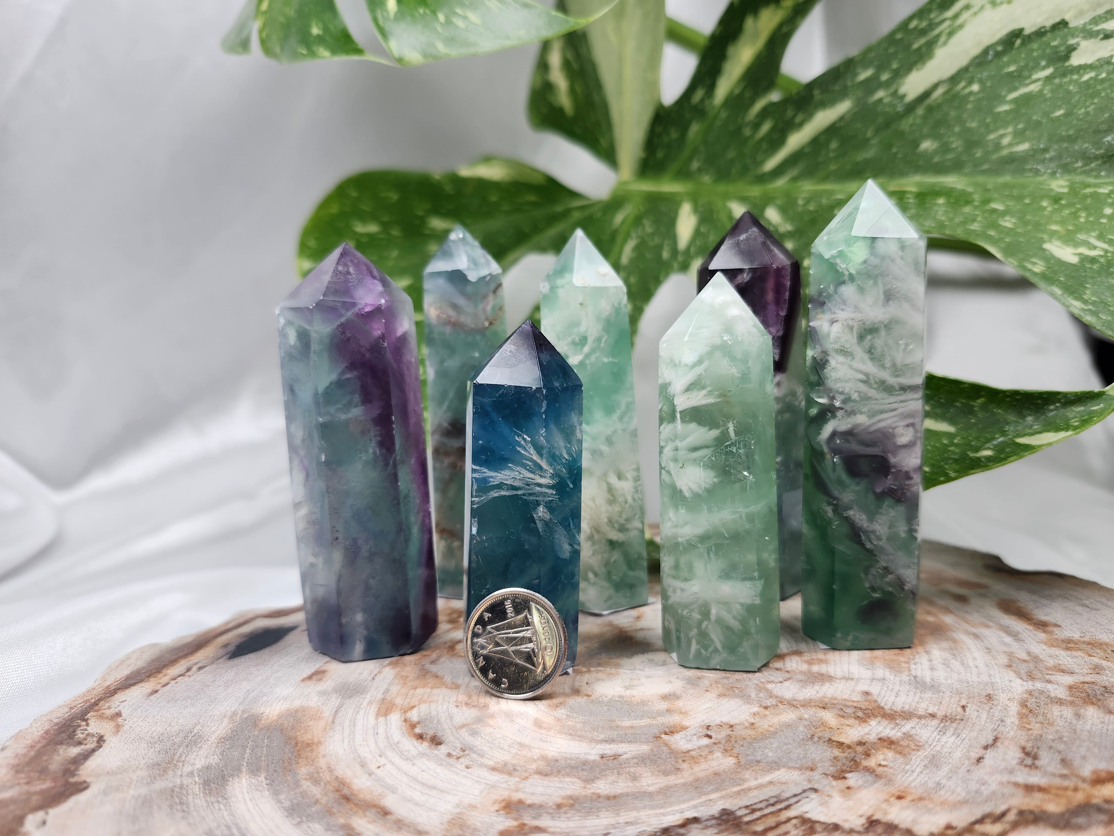 FEATHER FLUORITE TOWER