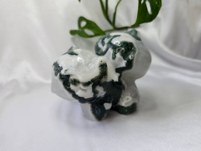 MOSS AGATE XL BULBASAUR (B)