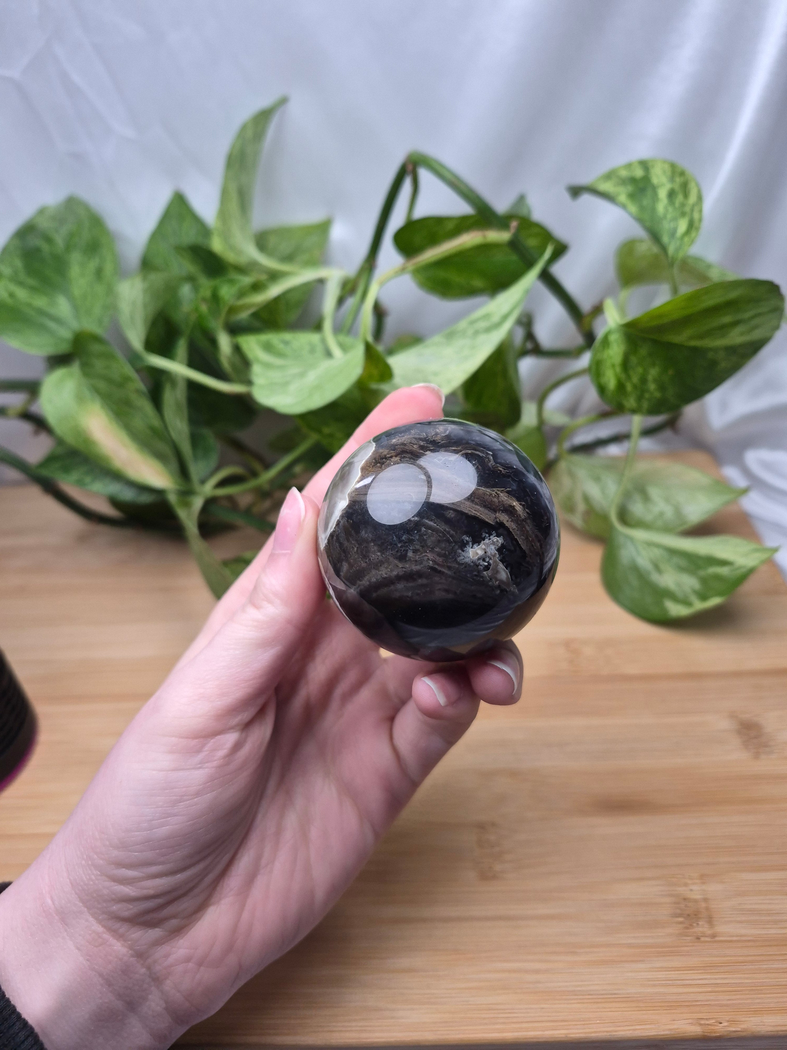 VOLCANO AGATE SPHERE
