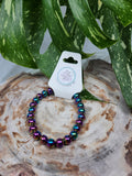 8mm HEMATITE AURA BRACELET
