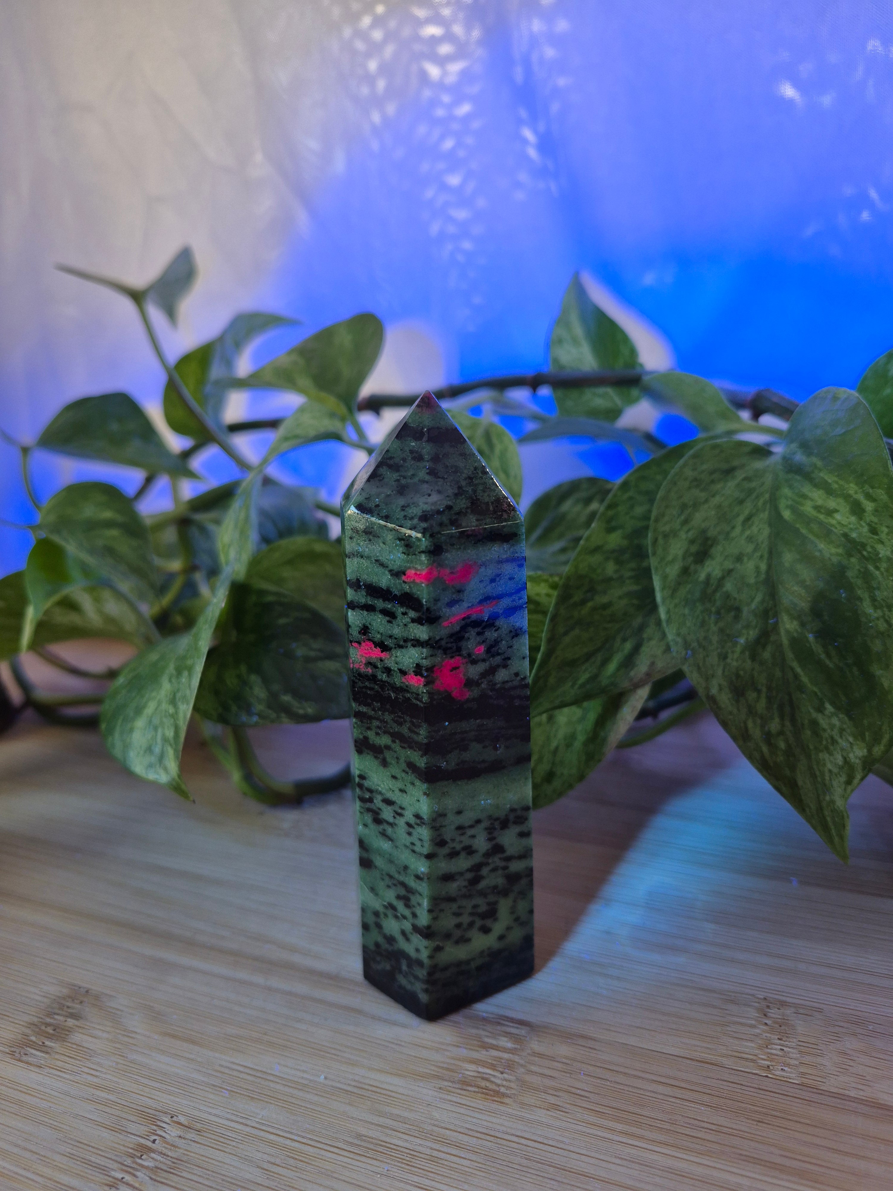 RUBY ZOISITE TOWER
