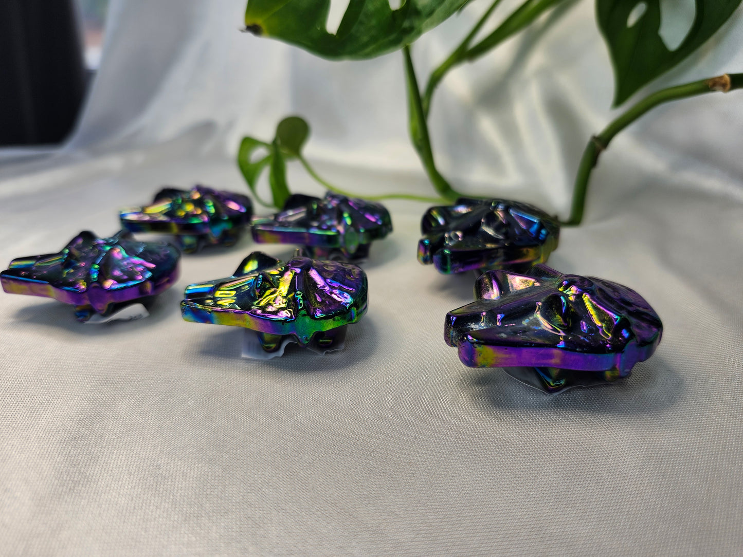 TITANIUM ELECTROPLATED OBSIDIAN SM FALCON