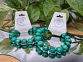 12 mm MALACHITE BRACELET