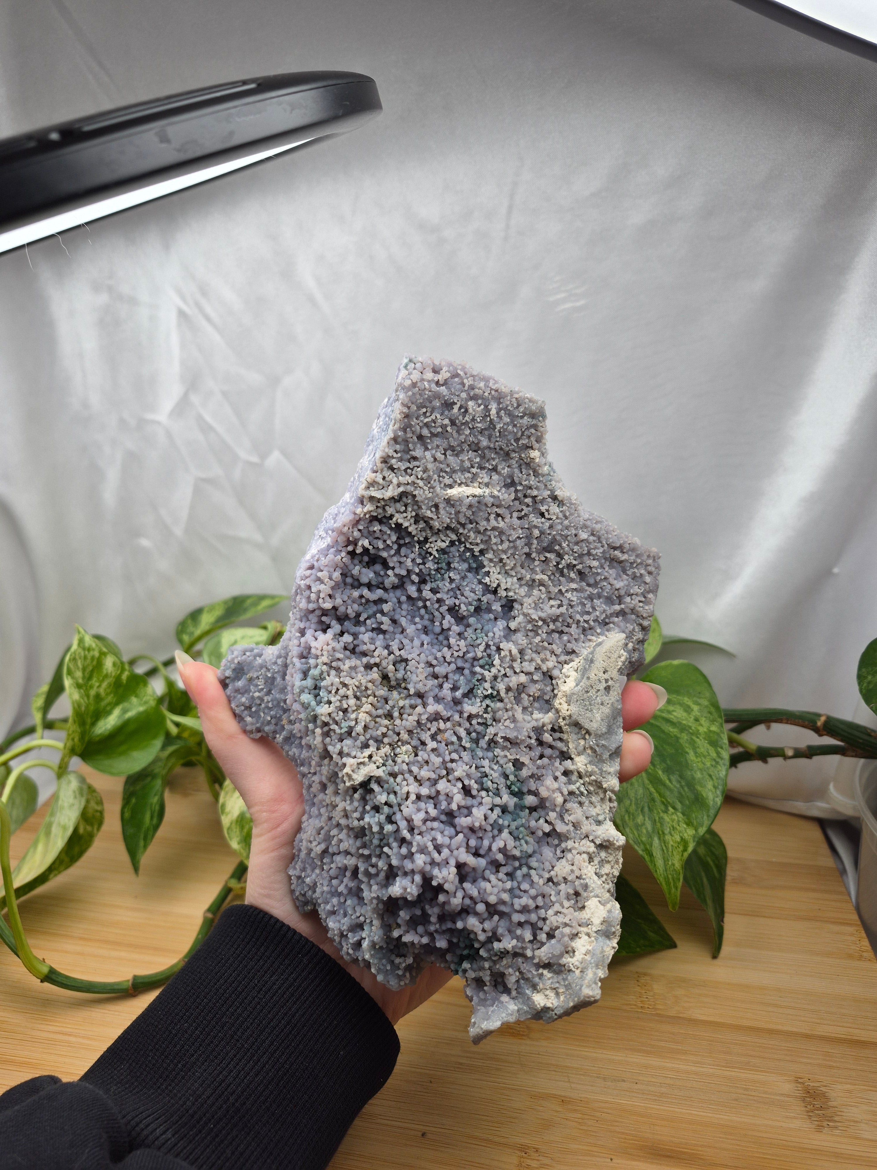 GRAPE AGATE ROUGH CHUNK 1138g