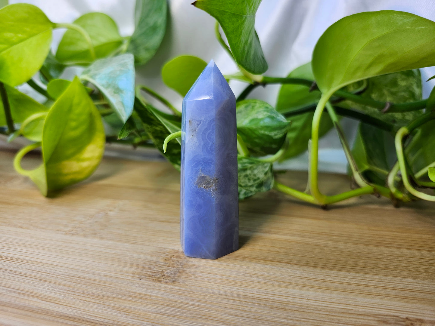 BLUE LACE AGATE TOWER