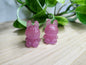 PINK CATS EYE LABUBU