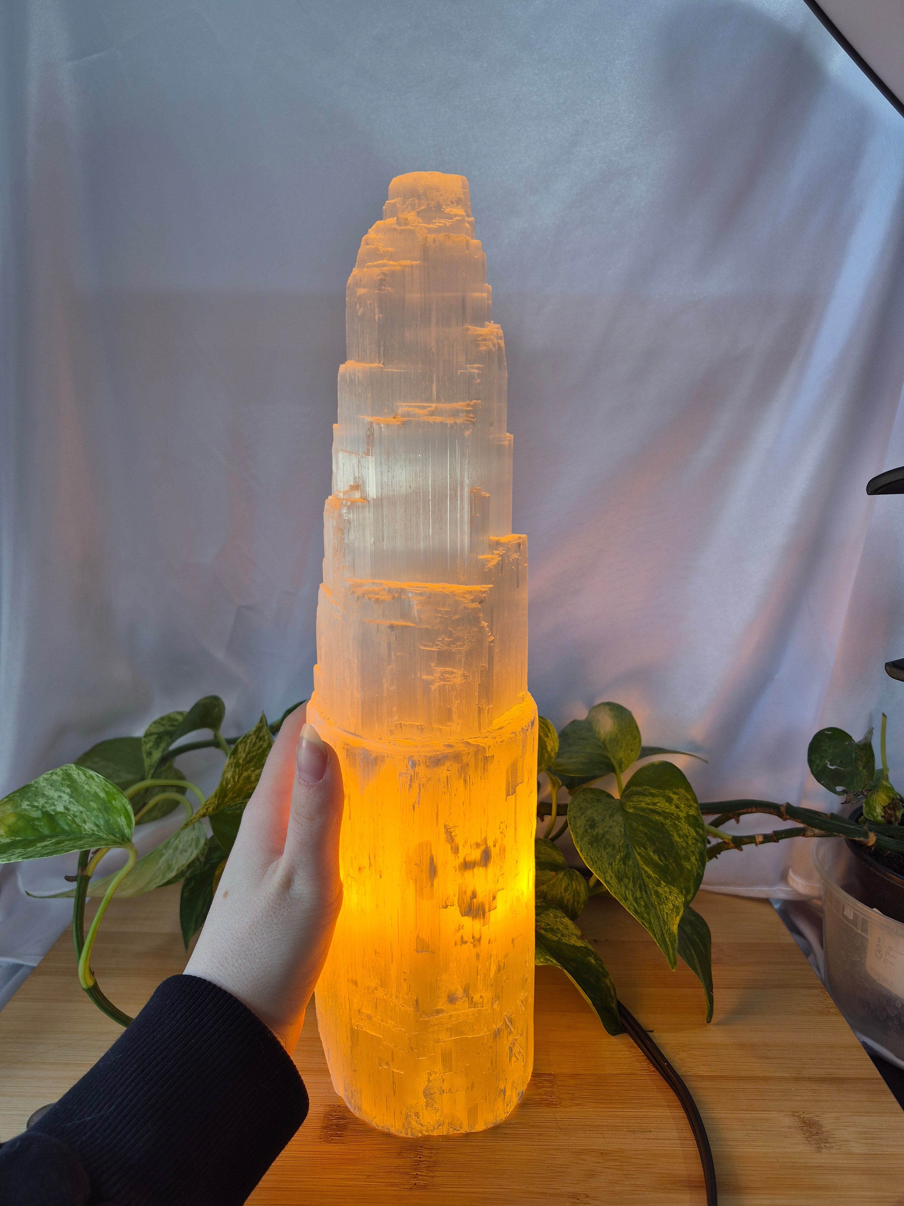 SELENITE LAMP XL