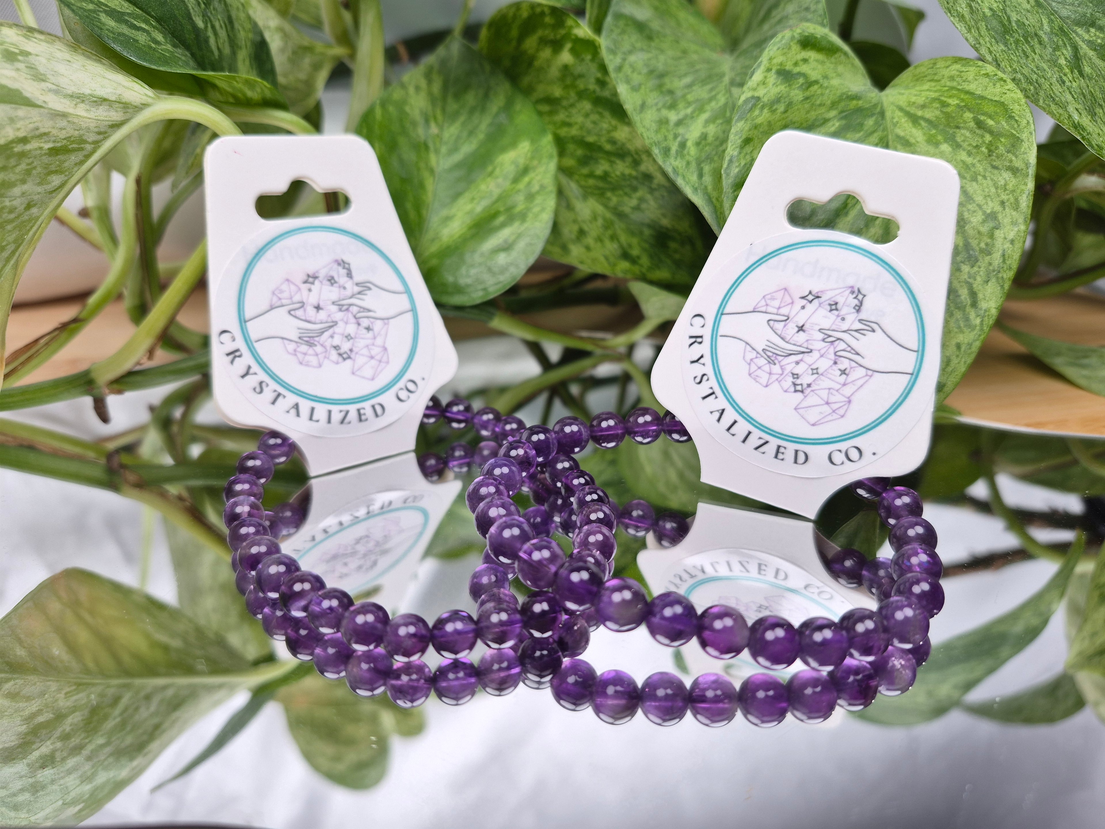 6MM AMETHYST BRACELET