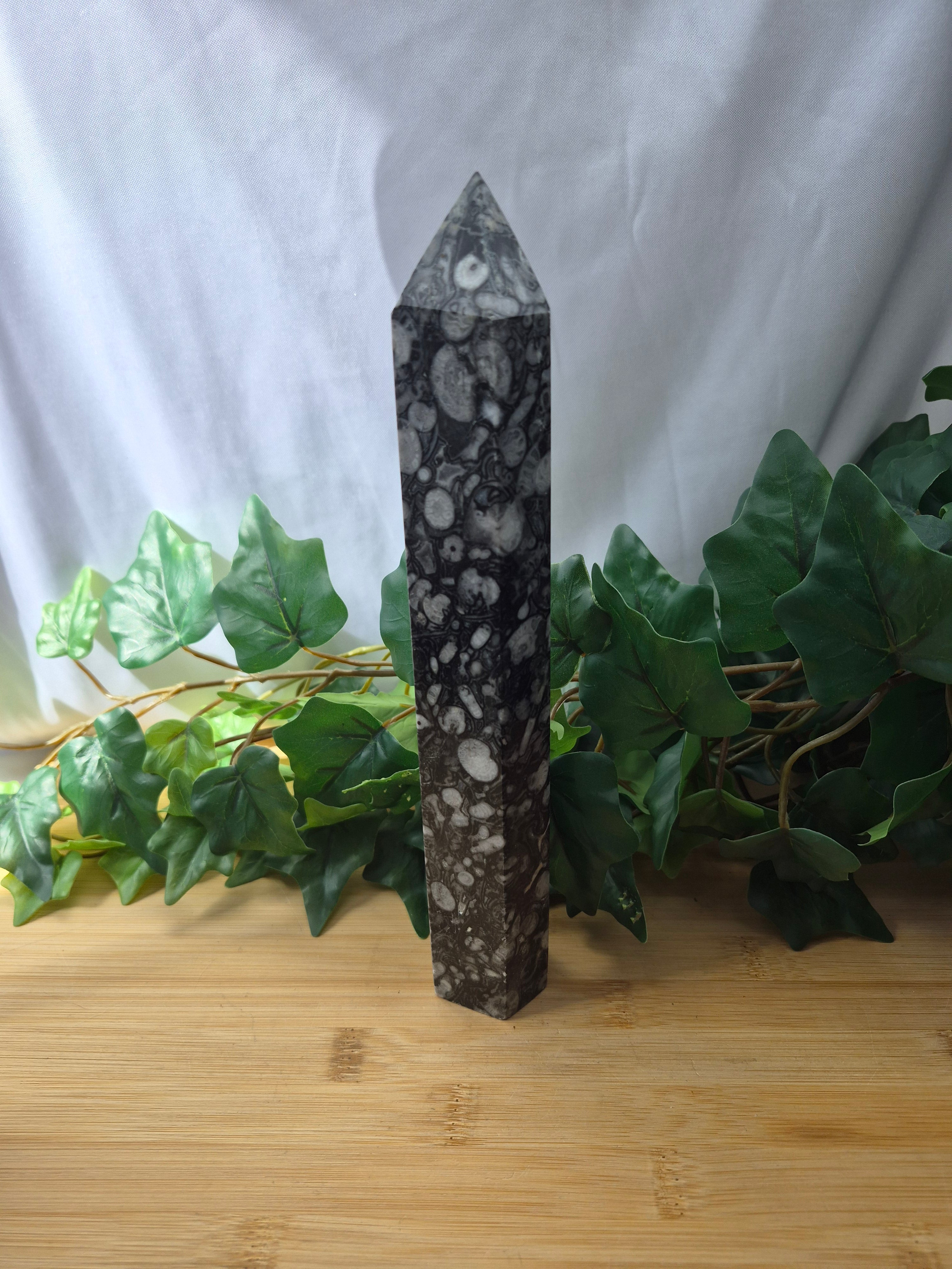 AMMONITE FOSSIL TOWER