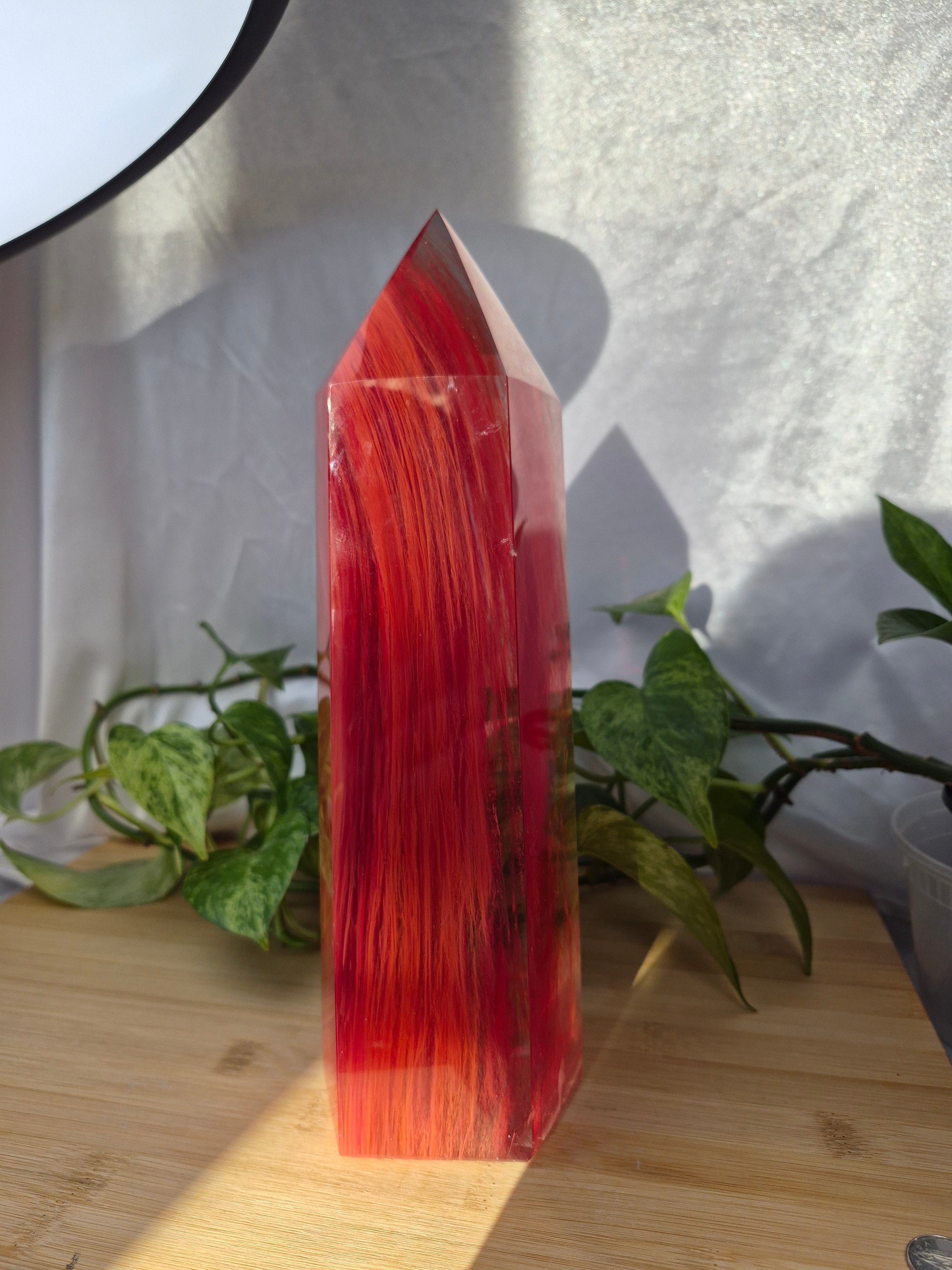 RED FAIRY GLASS TOWER XL