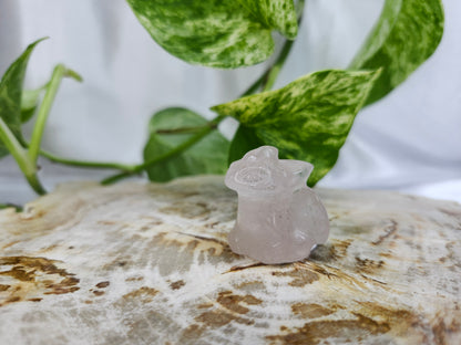 ROSE QUARTZ TOOTHLESS