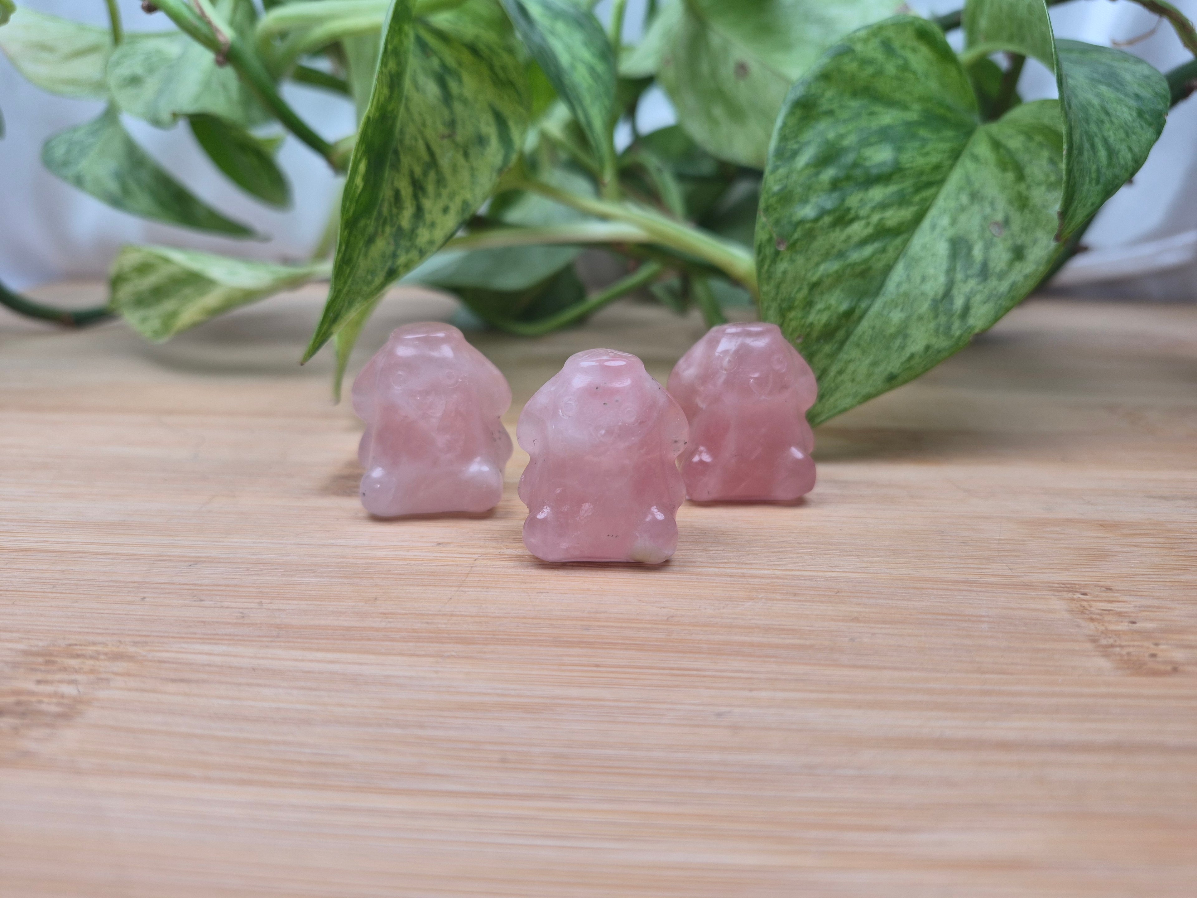 ROSE QUARTZ POMPOM PURIN HK FRIEND