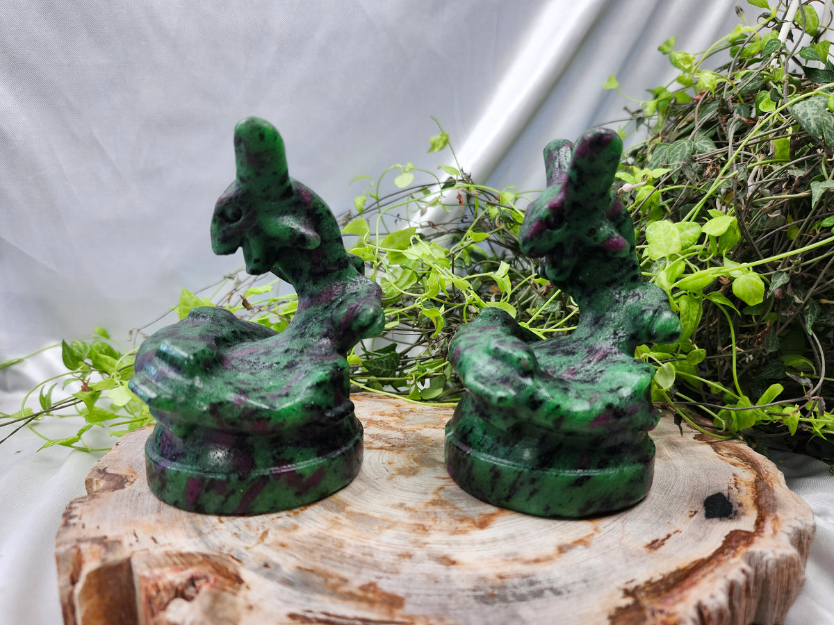 RUBY ZOISITE RAYQUAZA