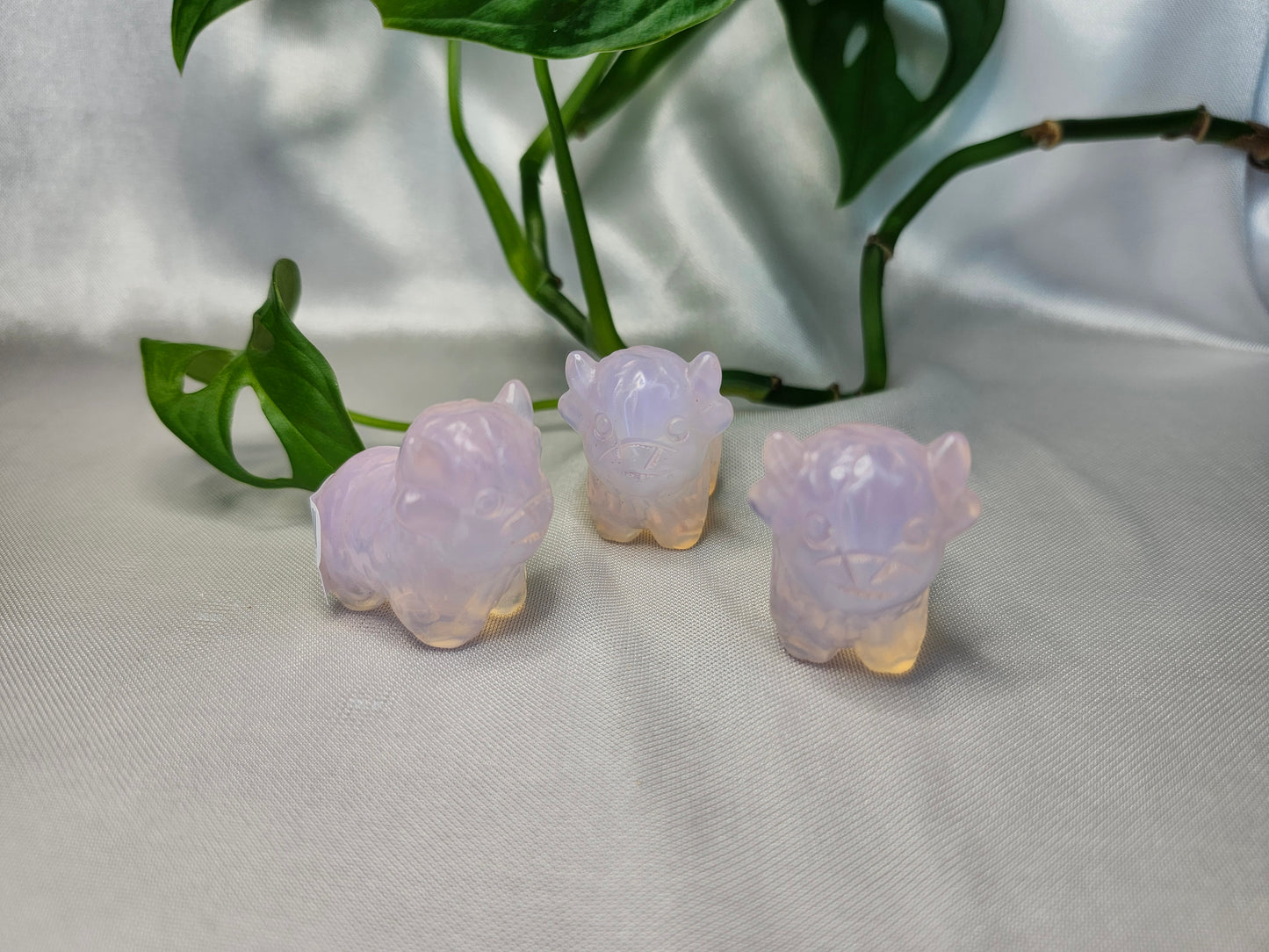 PINK OPALITE HIGHLAND COW