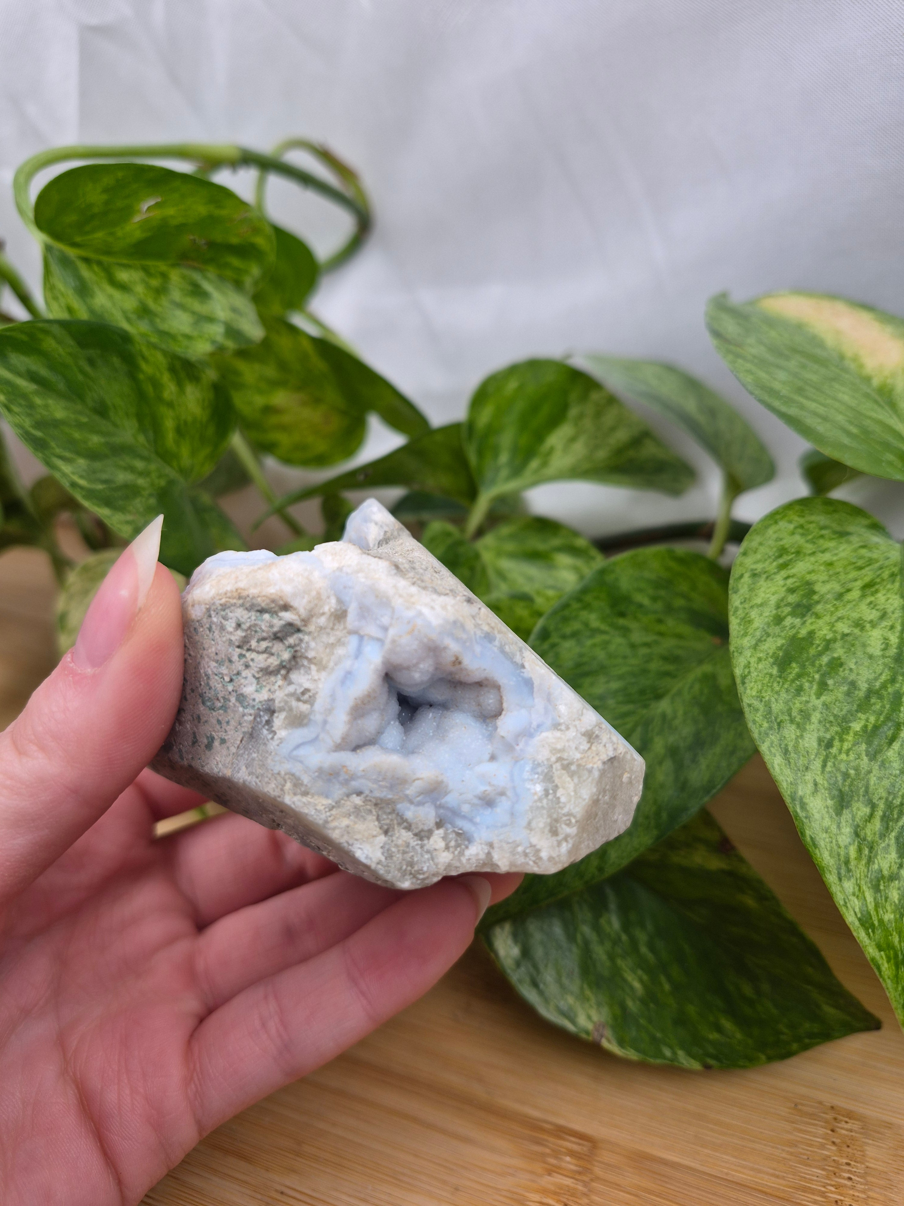 BLUE LACE AGATE ROUGH CHUNK