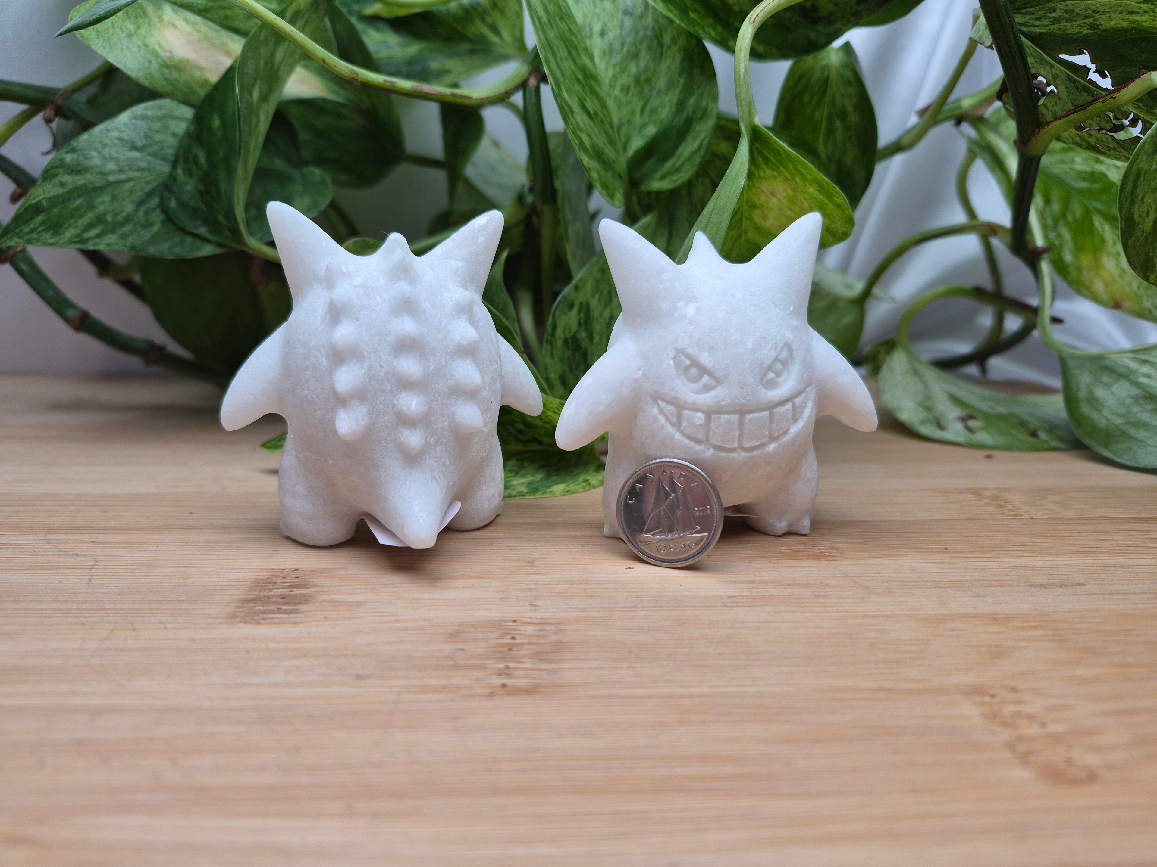 WHITE MARBLE GENGAR