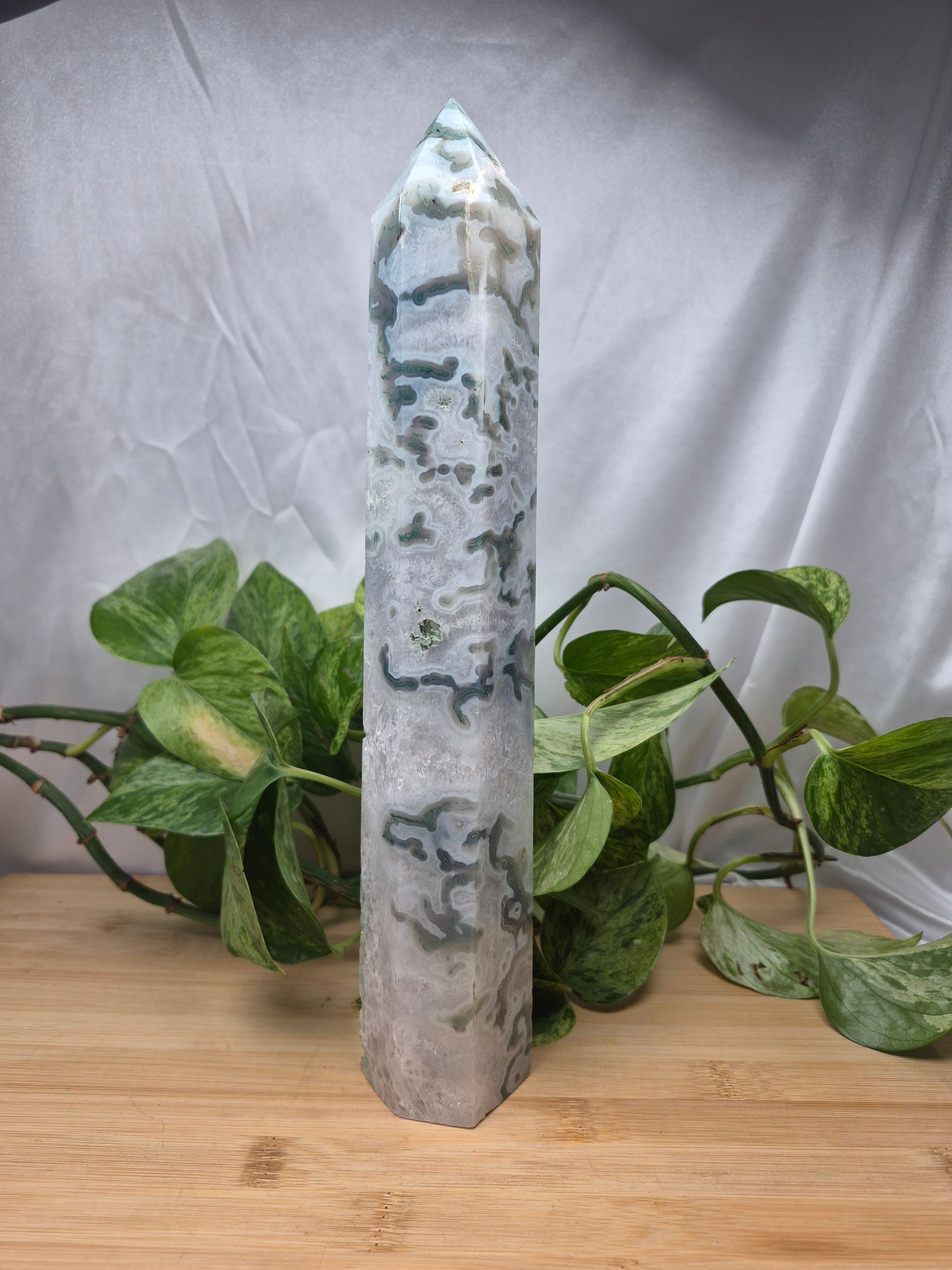 MOSS AGATE TOWER