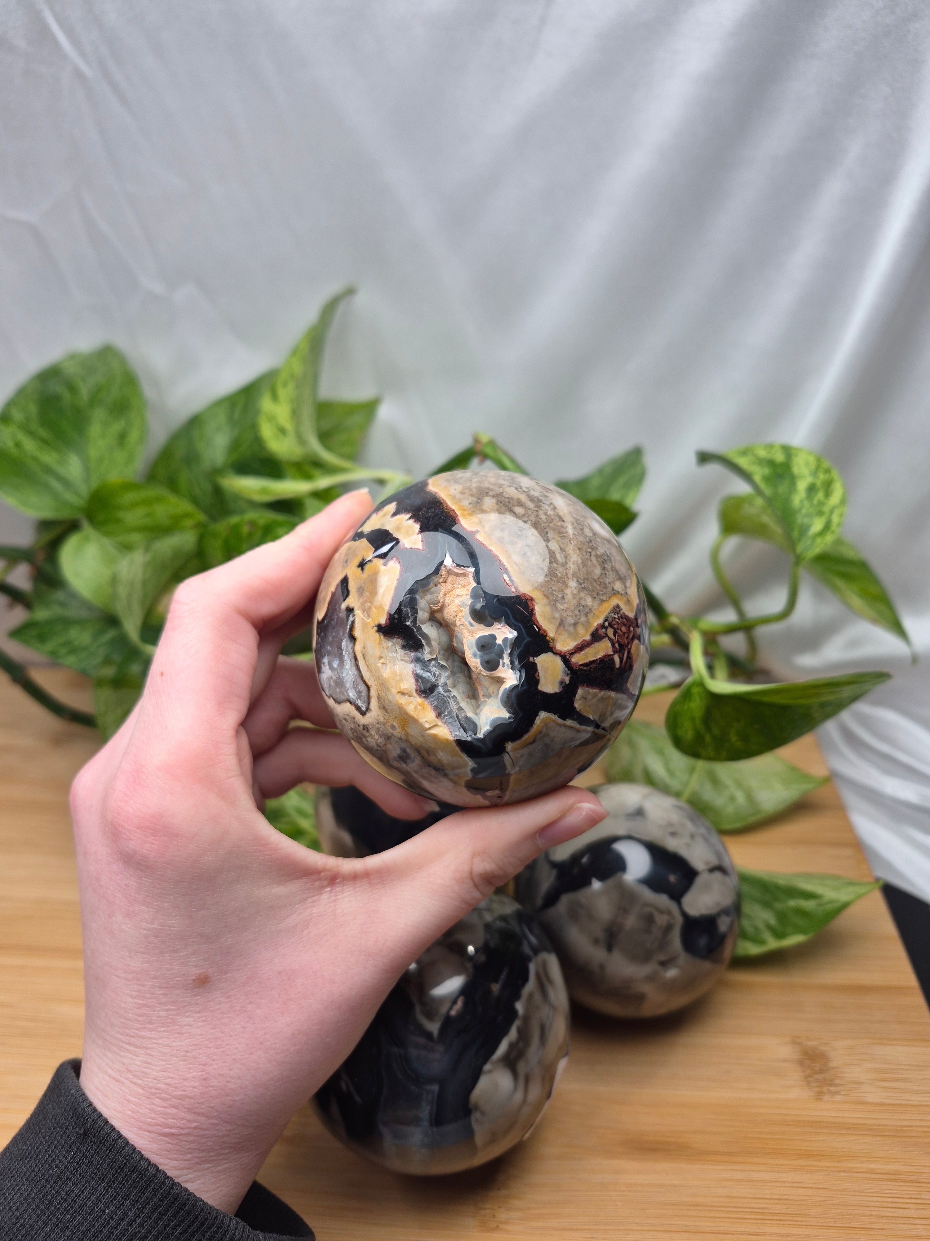 VOLCANO AGATE SPHERE