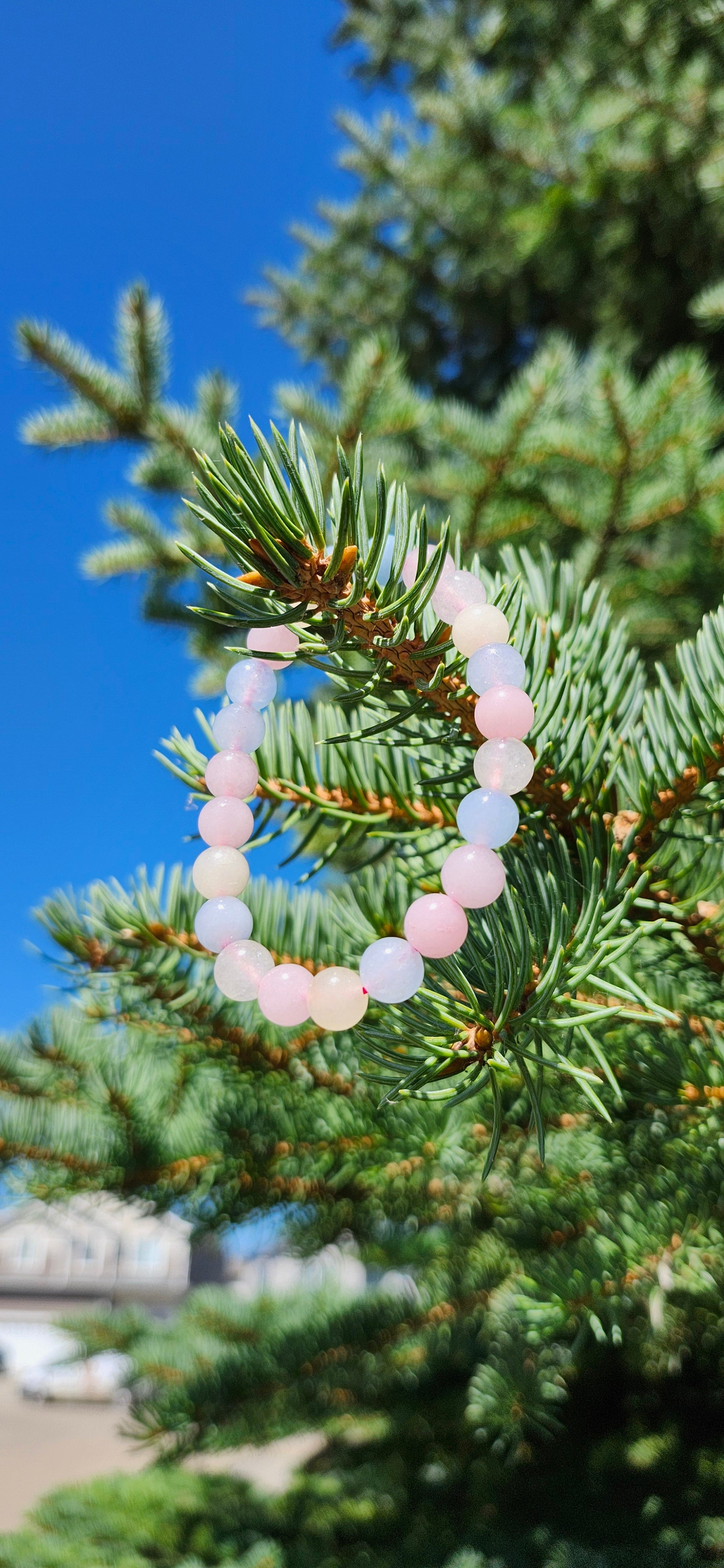 8mm MORGANITE BRACELET