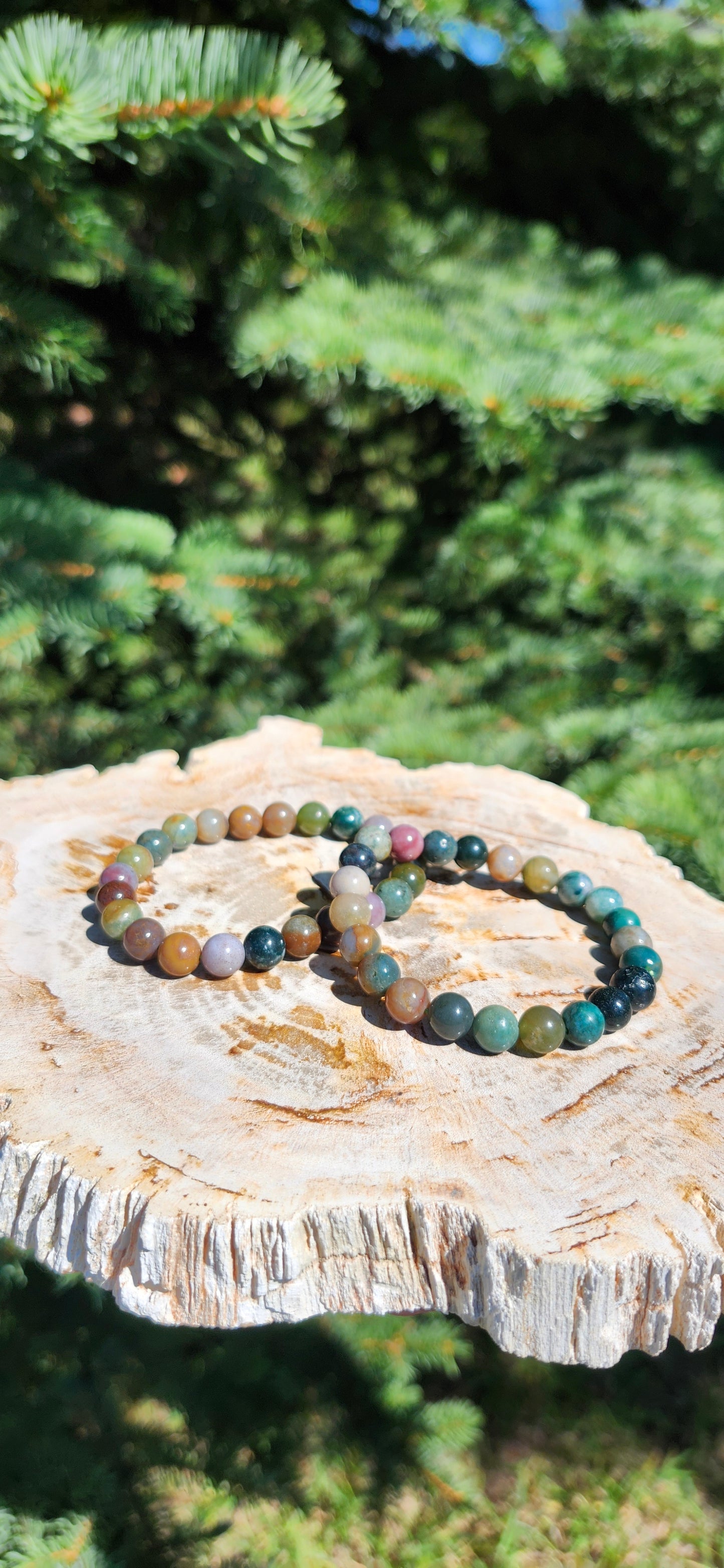 8mm OCEAN JASPER BRACELET