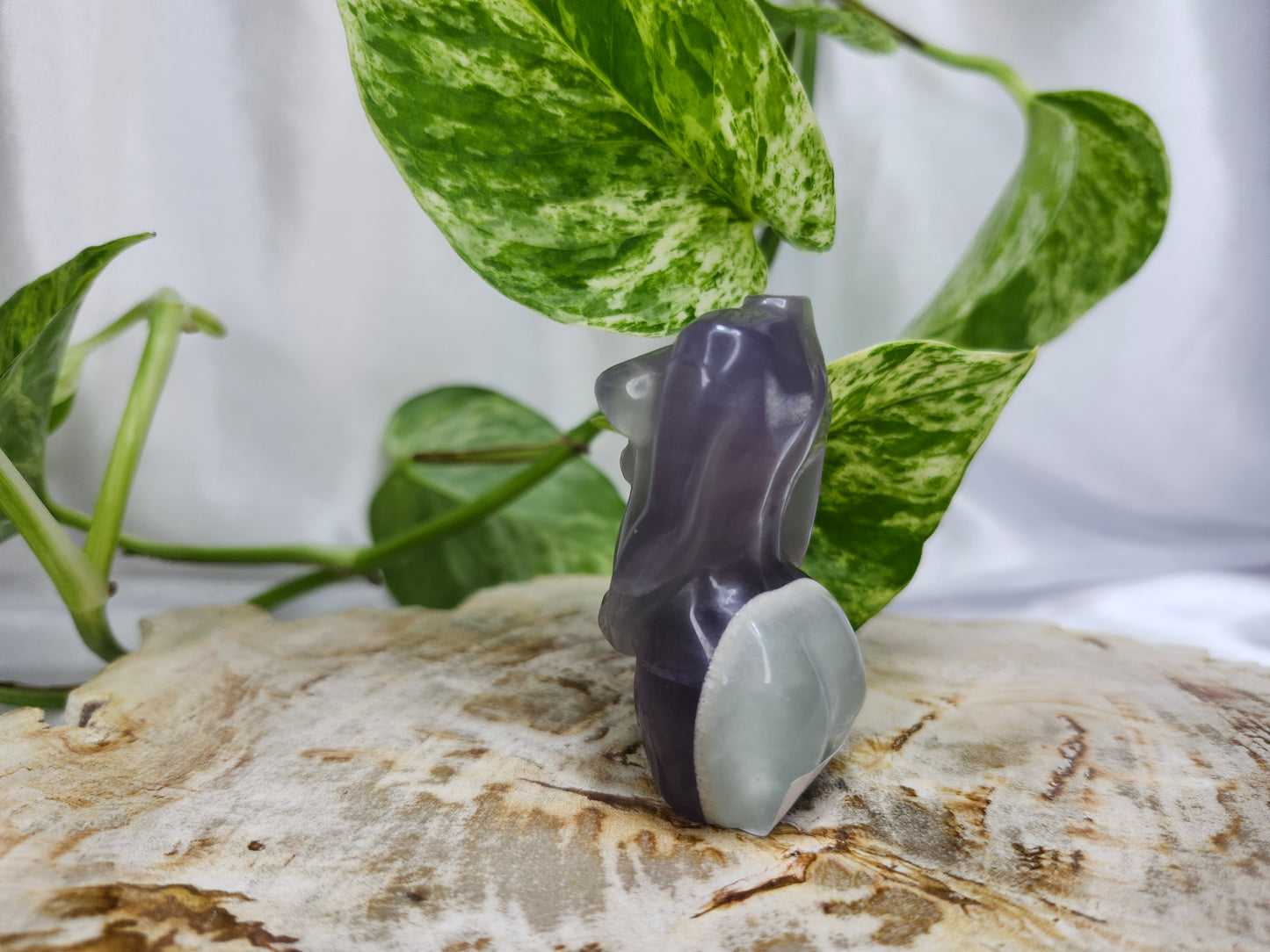 FLUORITE PREGNANT GODDESS BODY