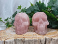ROSE QUARTZ SKULL