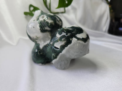 MOSS AGATE XL BULBASAUR (B)