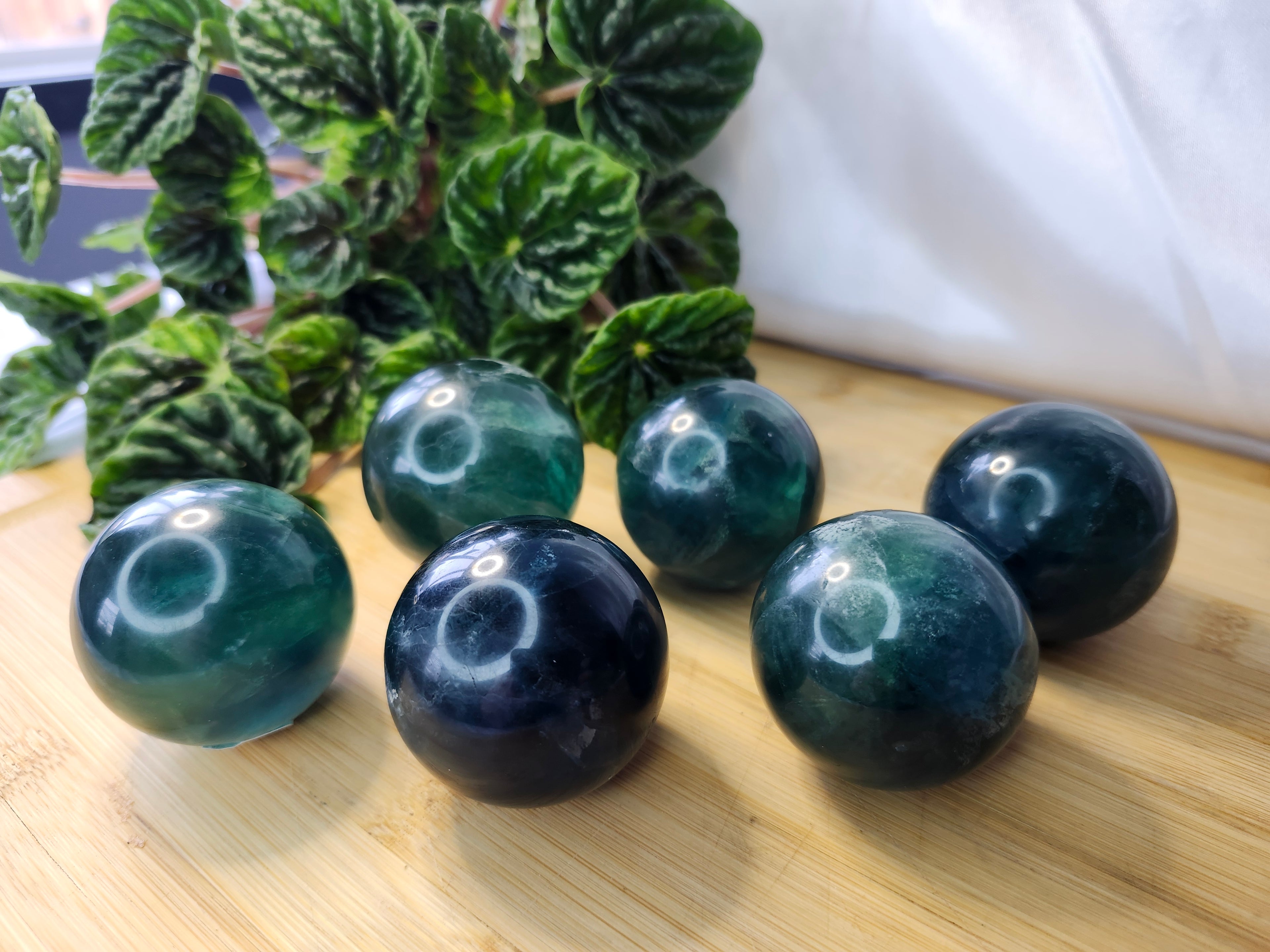 GREEN FLUORITE SPHERE