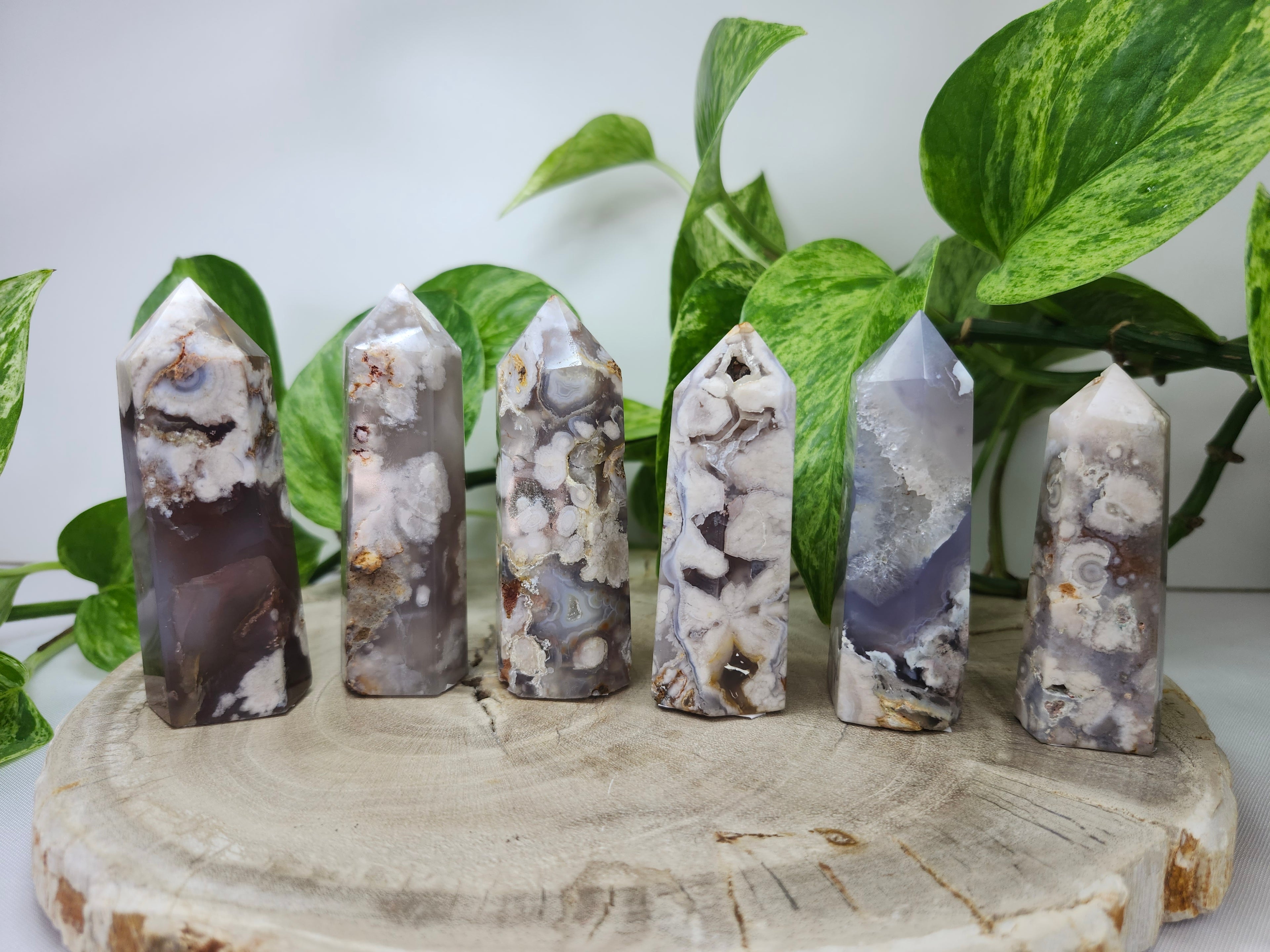 FLOWER AGATE TOWER