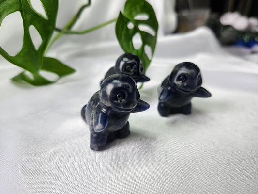 UV REACTIVE SODALITE SQUIRTLE