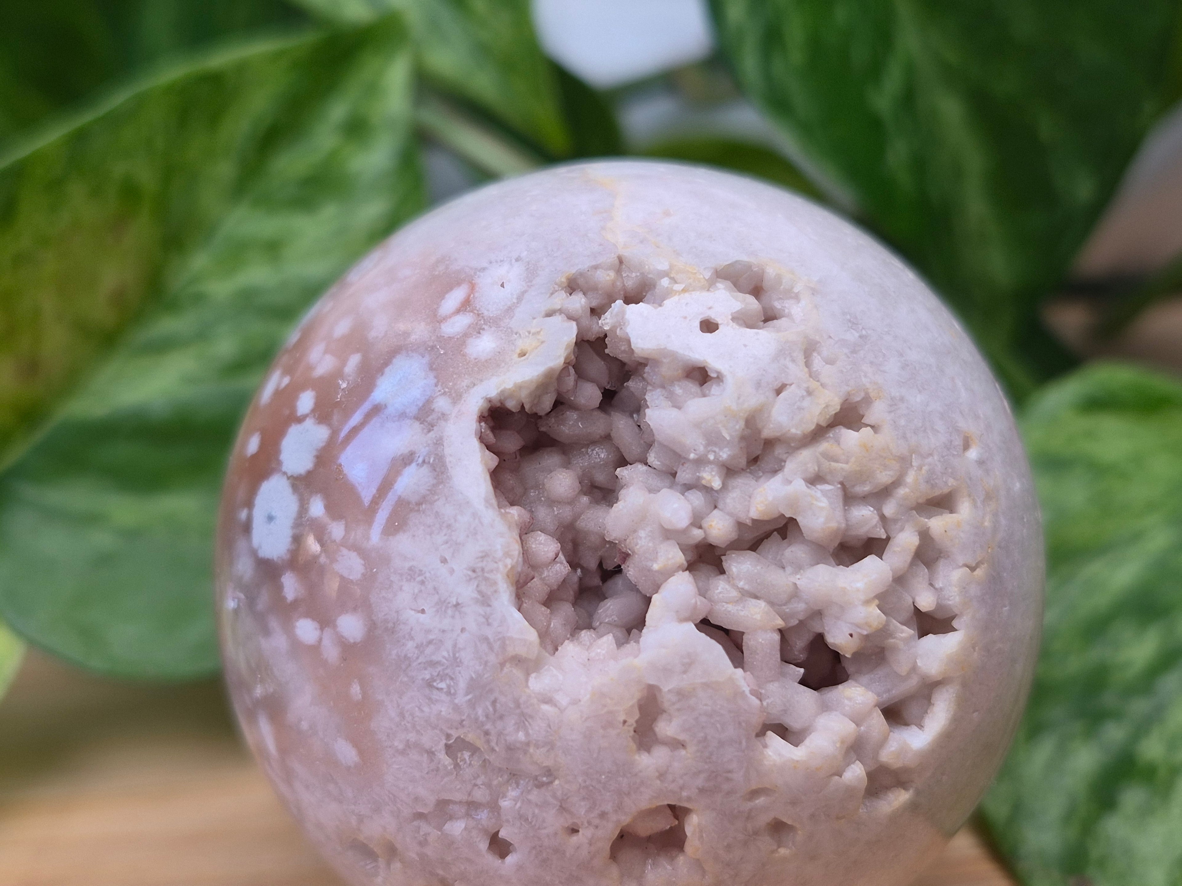 PINK AMETHYST SPHERE