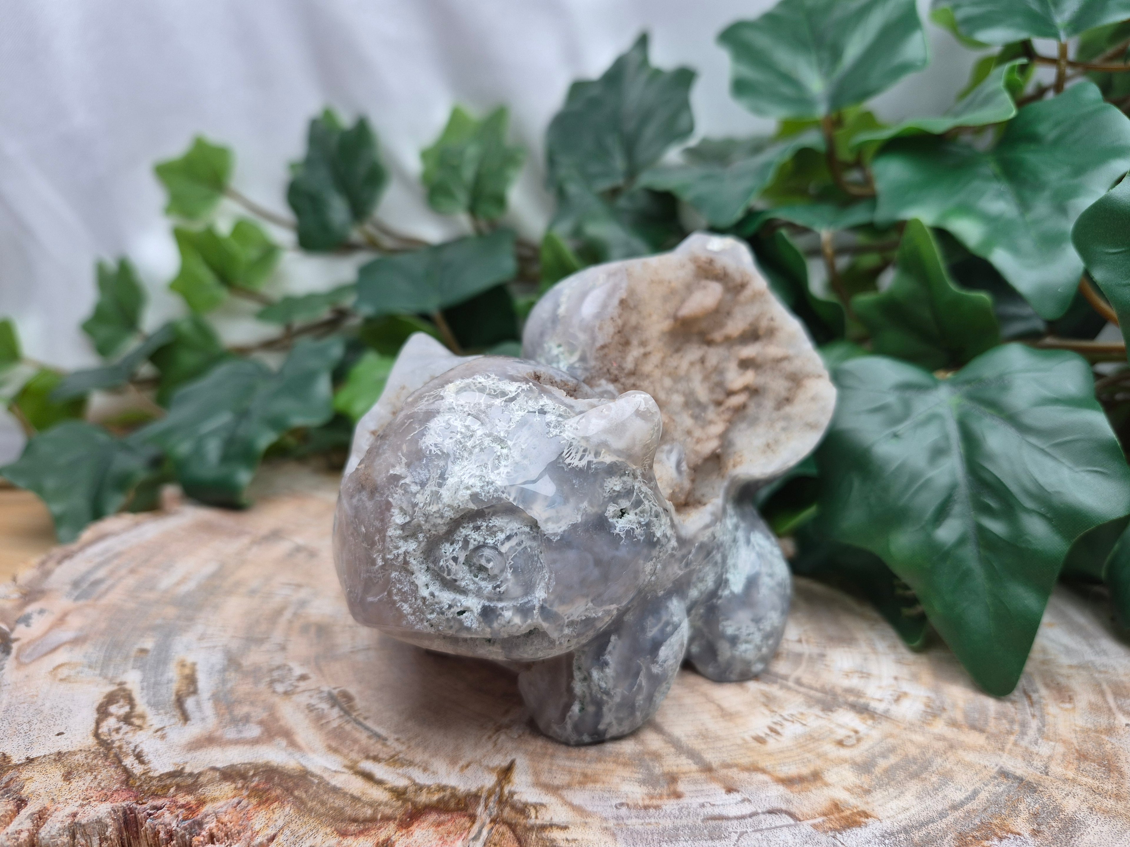 MOSS AGATE BULBASAUR