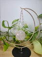 ROSE GOLD SPHERE STAND DOUBLE MOON
