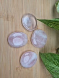 ROSE QUARTZ FLAT STONE