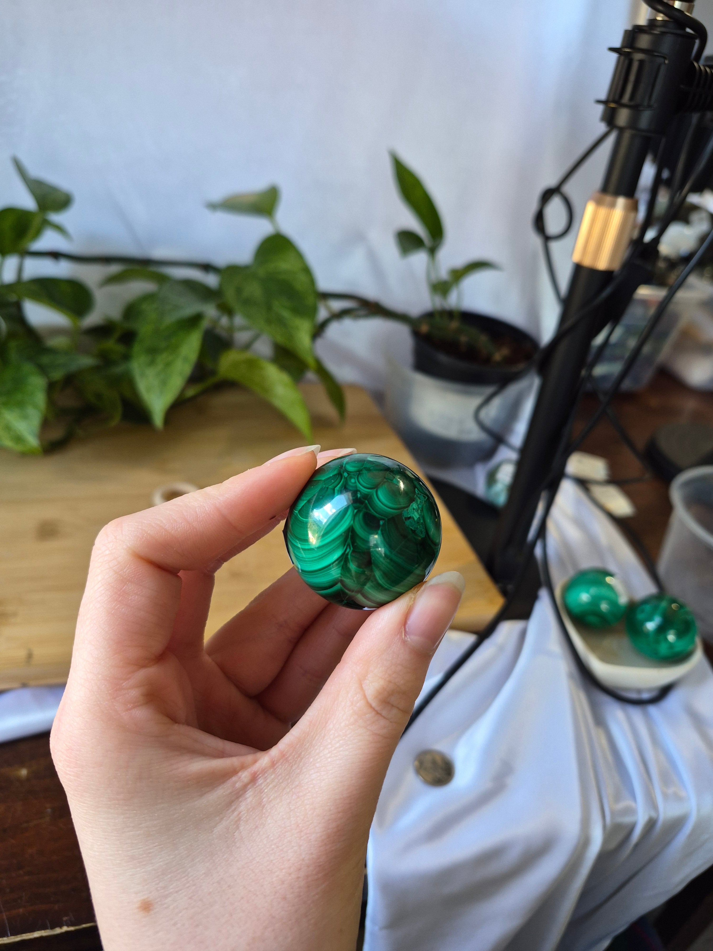 MALACHITE SPHERE