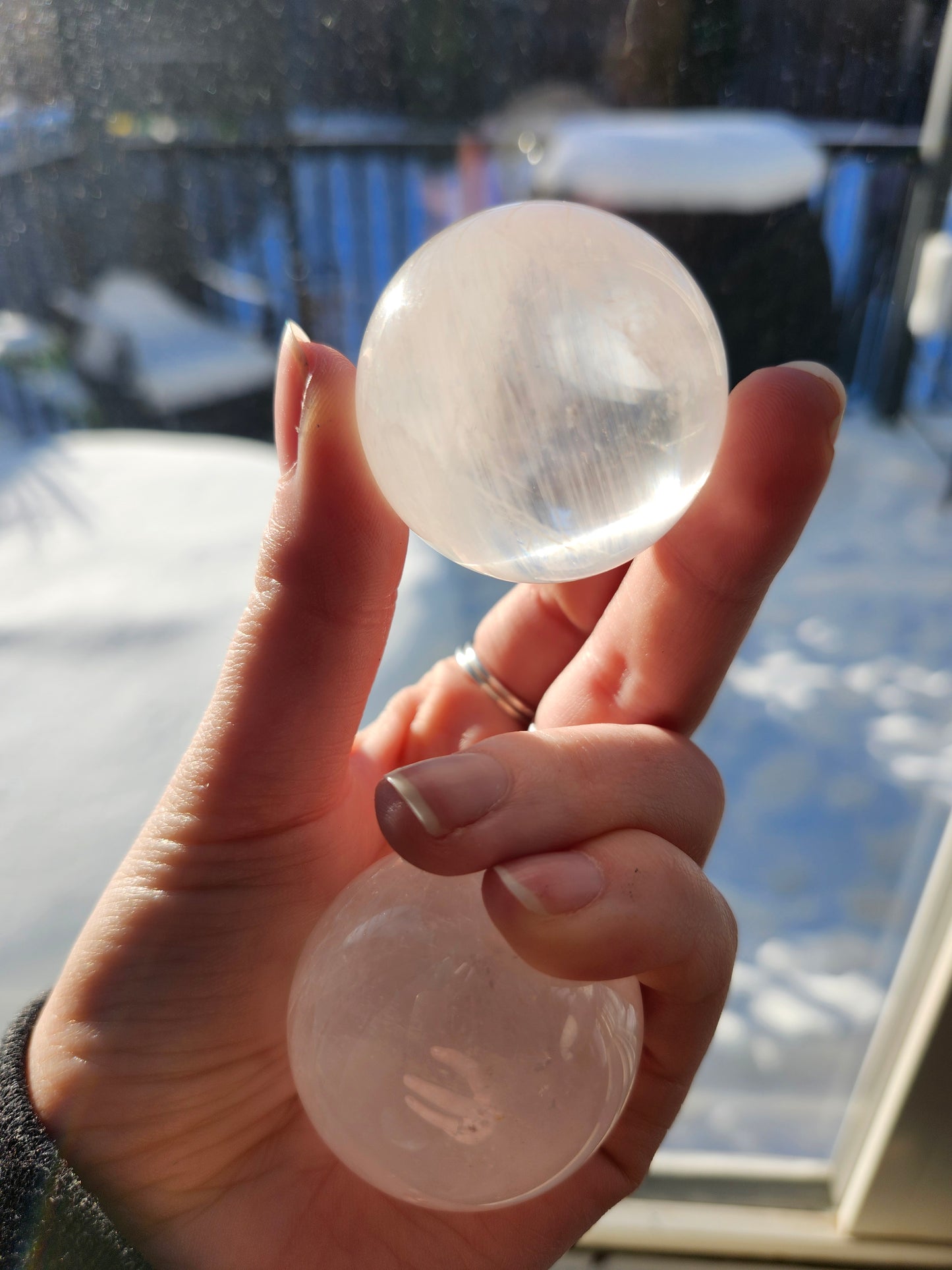 OPTICAL CALCITE SPHERE