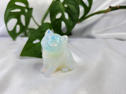 OPALITE LG SITTING CAT