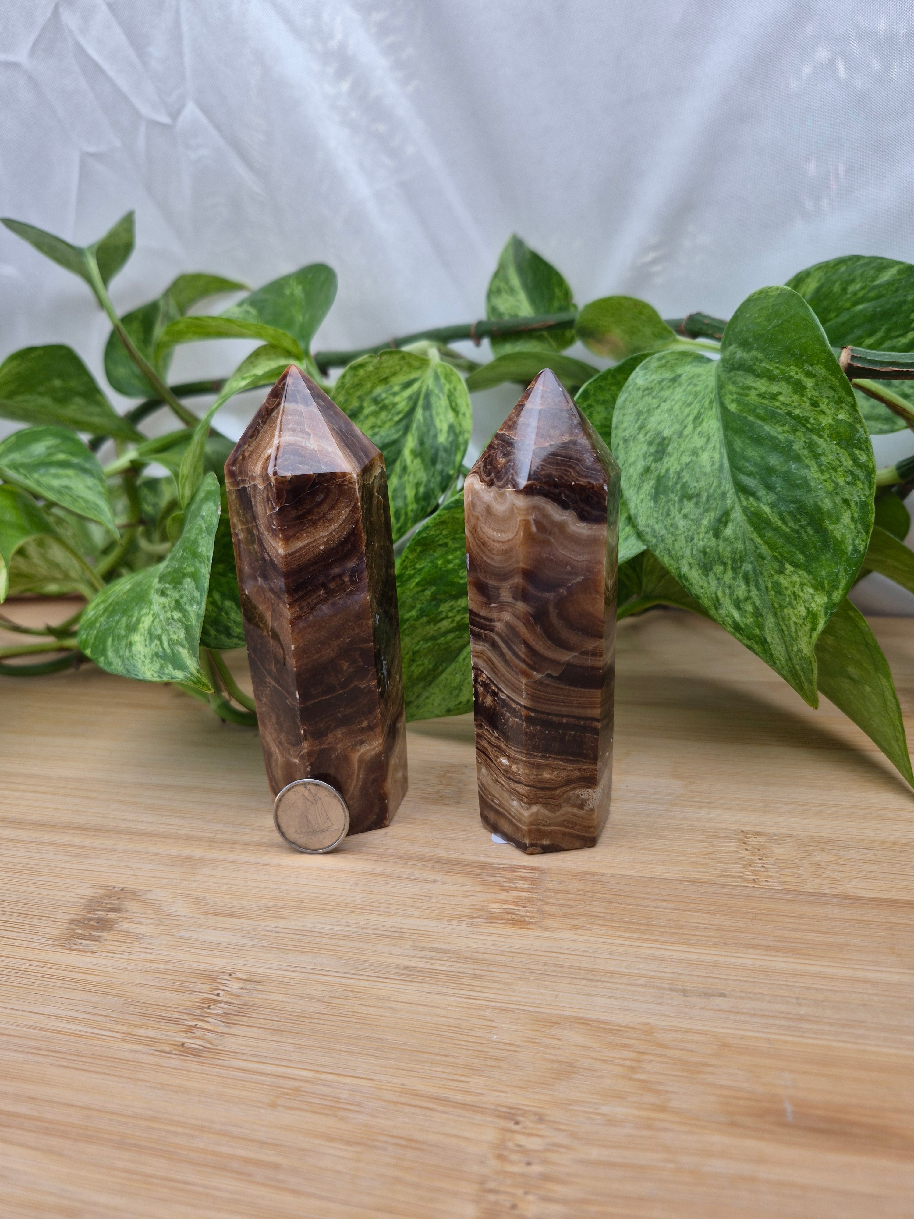 CHOCOLATE CALCITE TOWER