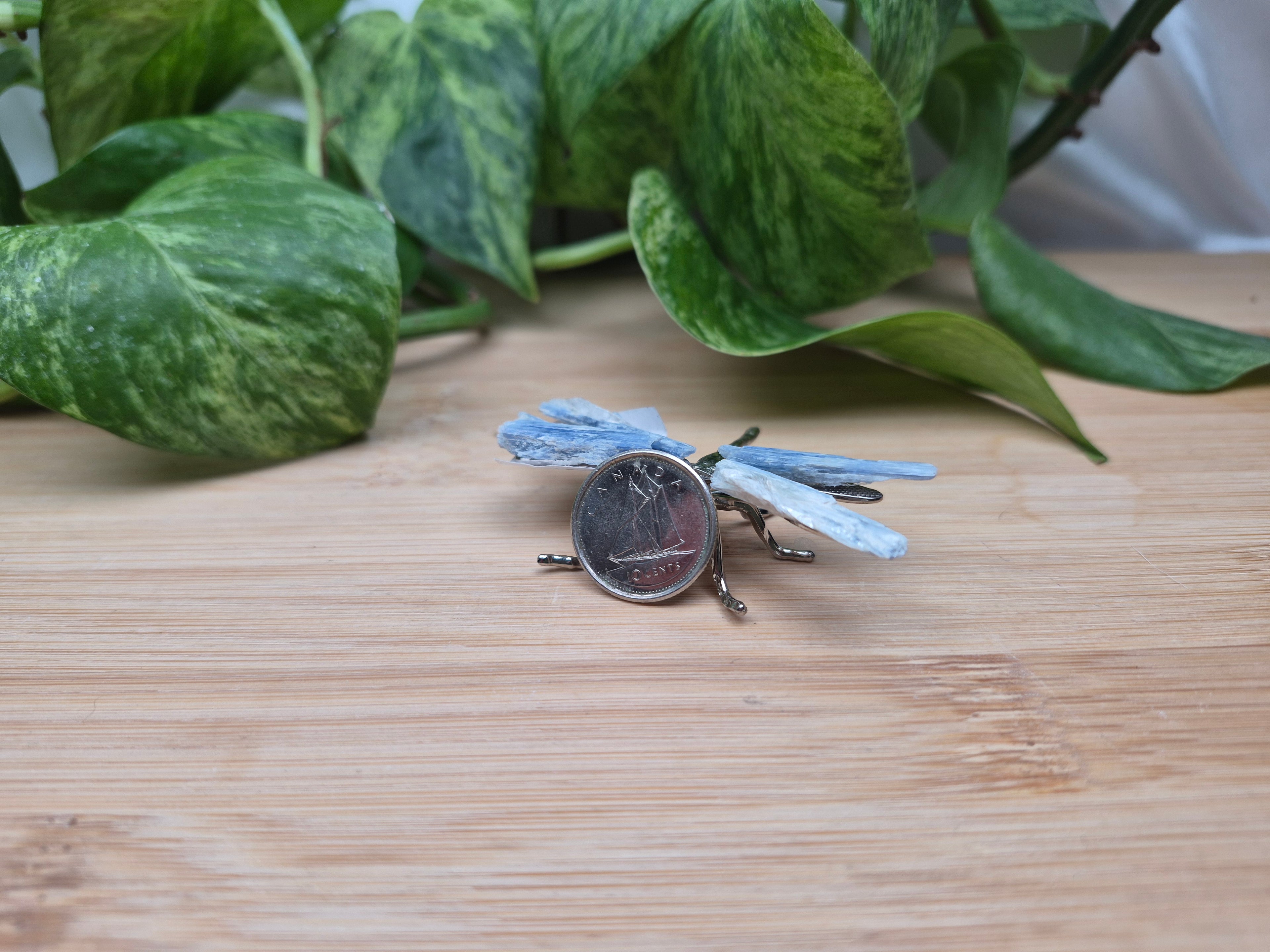 BLUE KYANITE DRAGONFLY