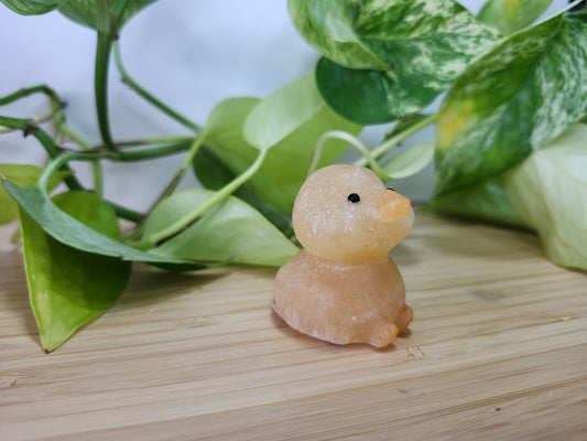 ORANGE CALCITE DUCK