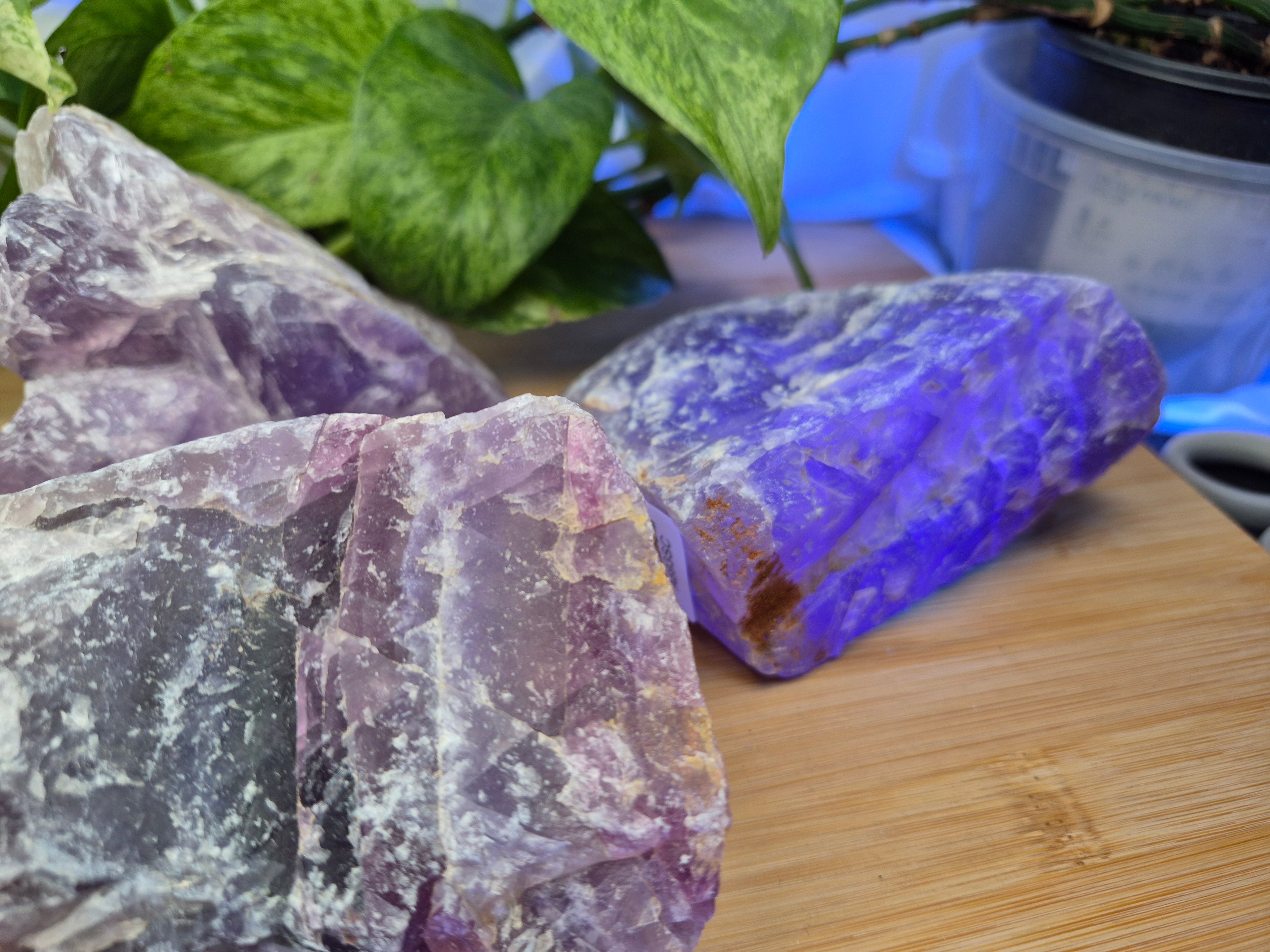 FLUORITE ROUGH  CHUNK 600g - 700g