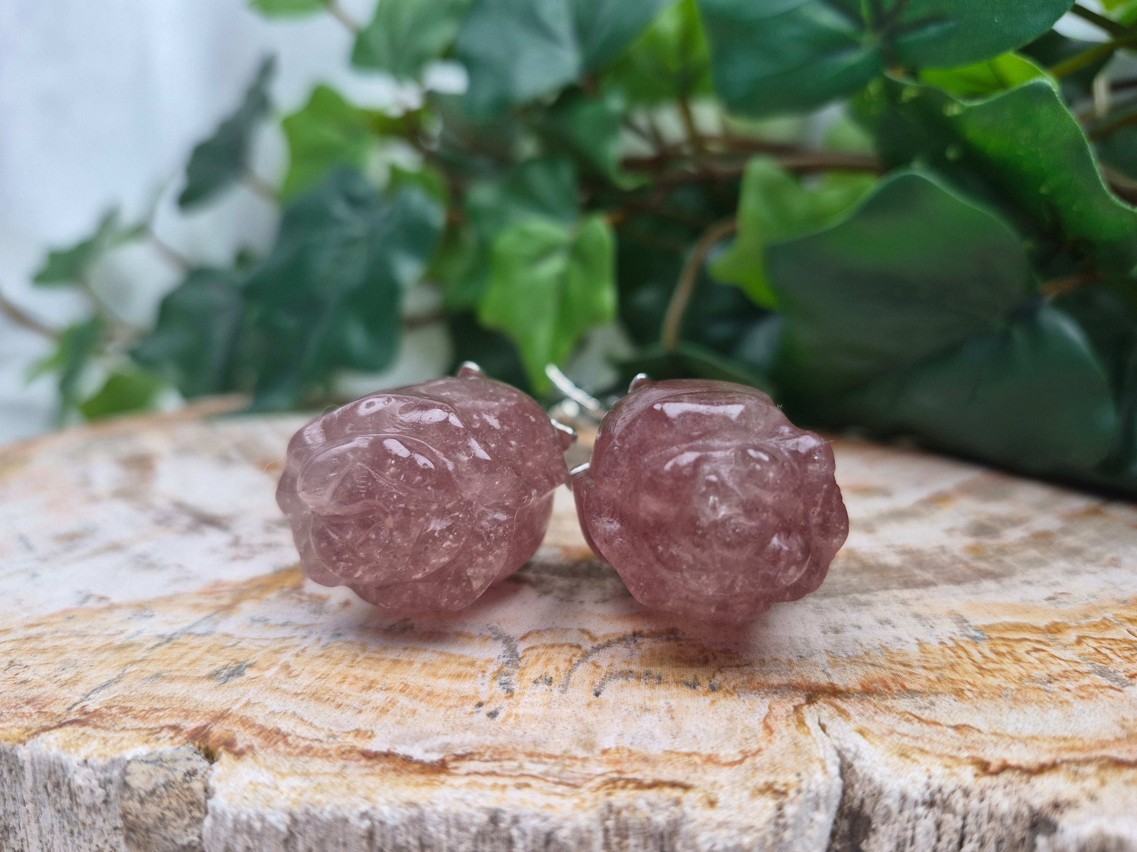STRAWBERRY QUARTZ - ROSE