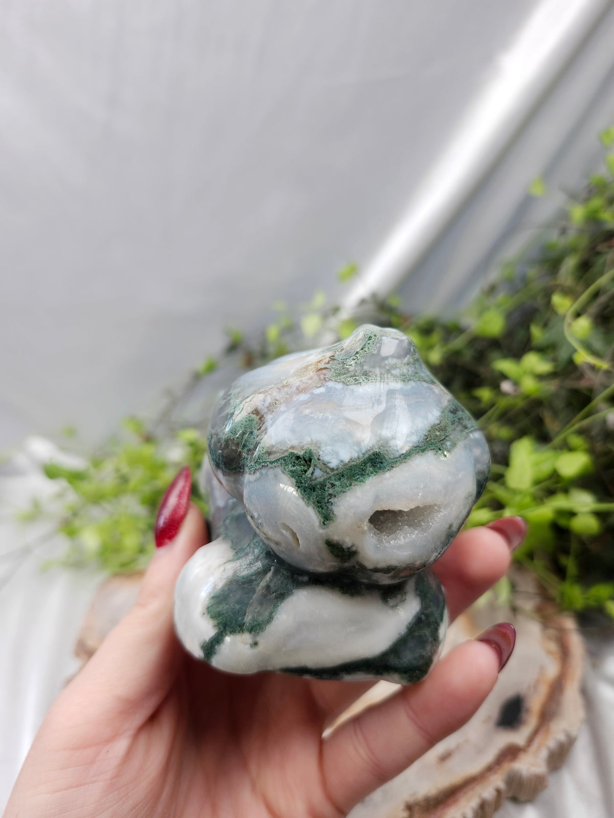 XL MOSS AGATE BULBASAUR