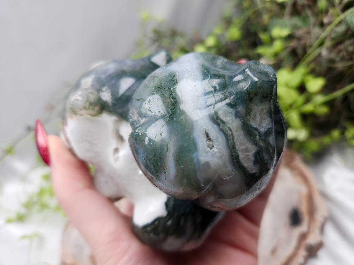 XL MOSS AGATE BULBASAUR