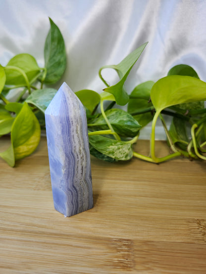 BLUE LACE AGATE TOWER